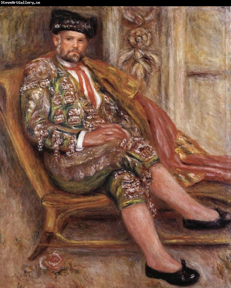 Pierre Renoir Ambrois Vollard Dressed as a Toreador